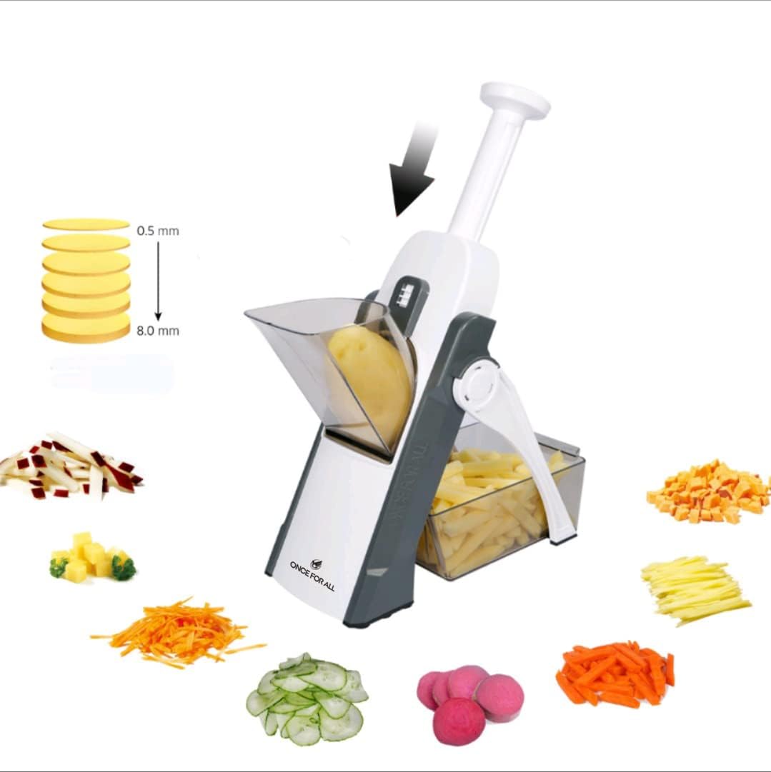 SlicerX™ Vegetable Slicer for Kitchen 5 in 1 (Multicolor)